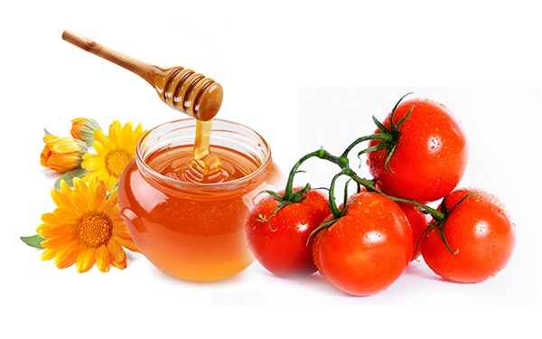 Mật ong và cà chua